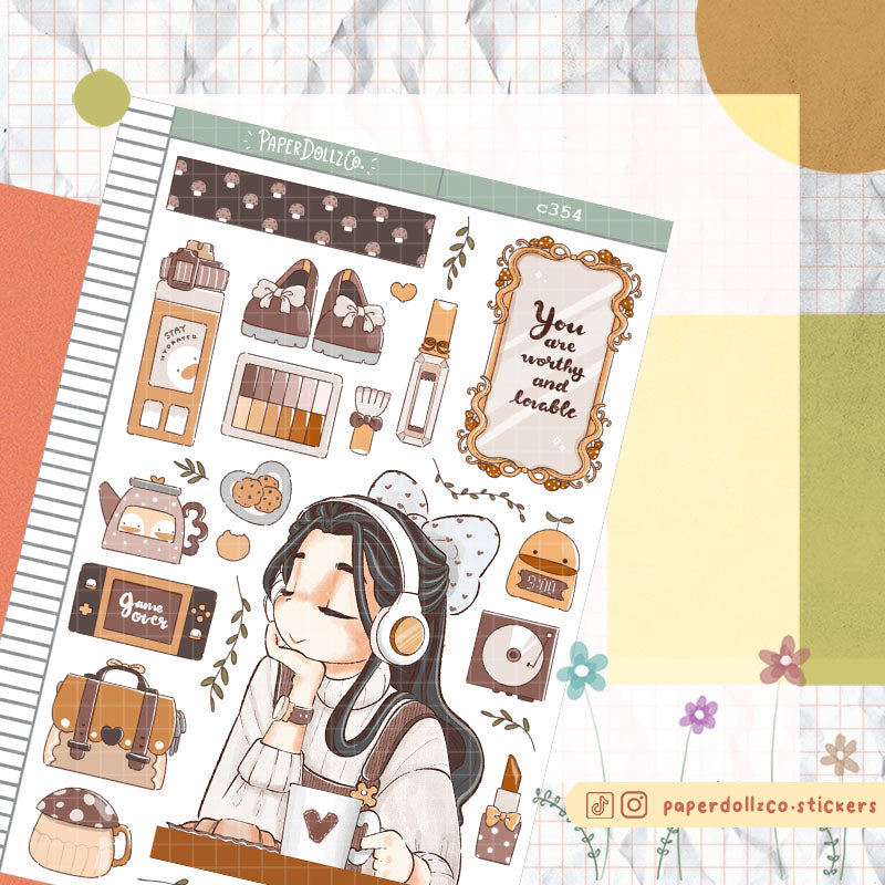 Melomaniac | Alone Time | Collection Stickers | C354