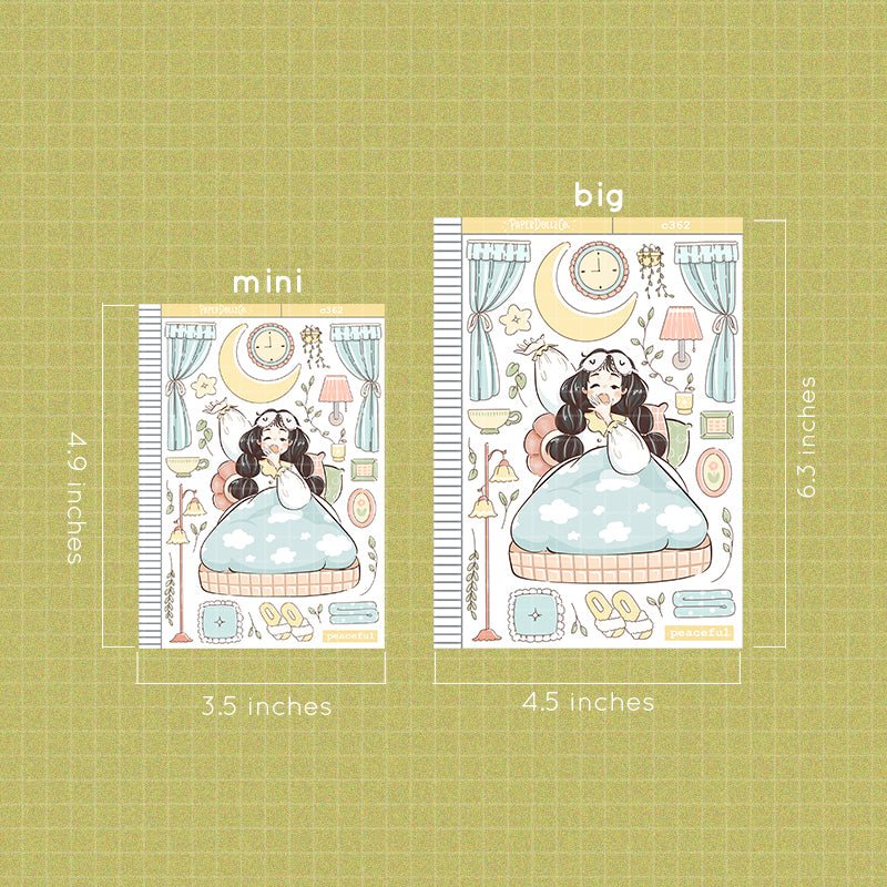 Peaceful | Sweet Dreams | Collection Stickers | C362