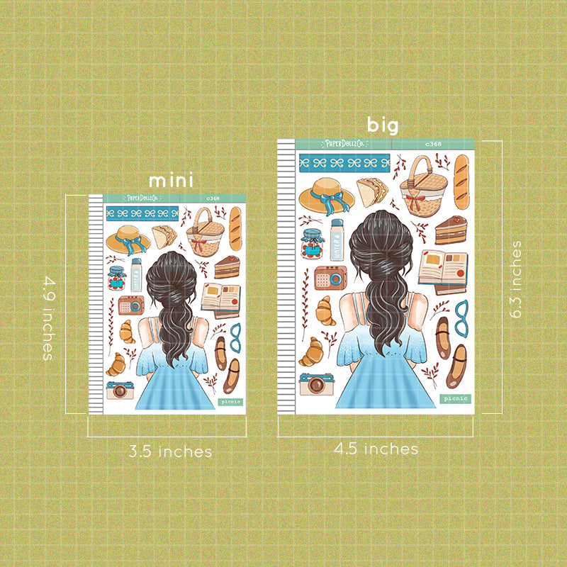 Picnic | Crowning Glory | Collection Stickers | C368