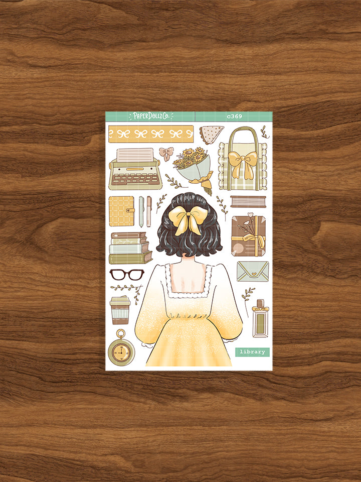 Library | Crowning Glory | Collection Stickers | C369