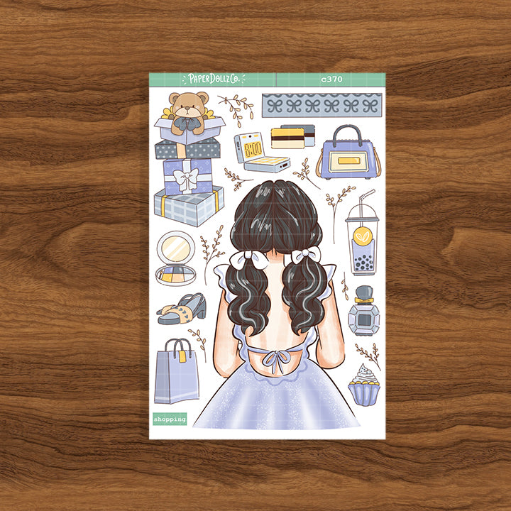Shopping | Crowning Glory | Collection Stickers | C370