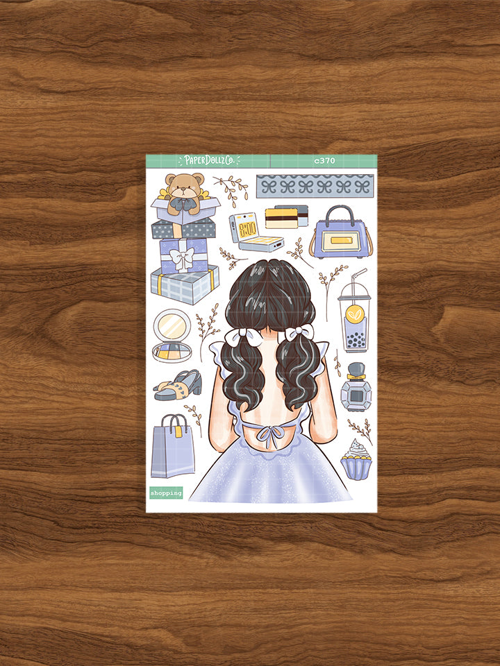 Shopping | Crowning Glory | Collection Stickers | C370