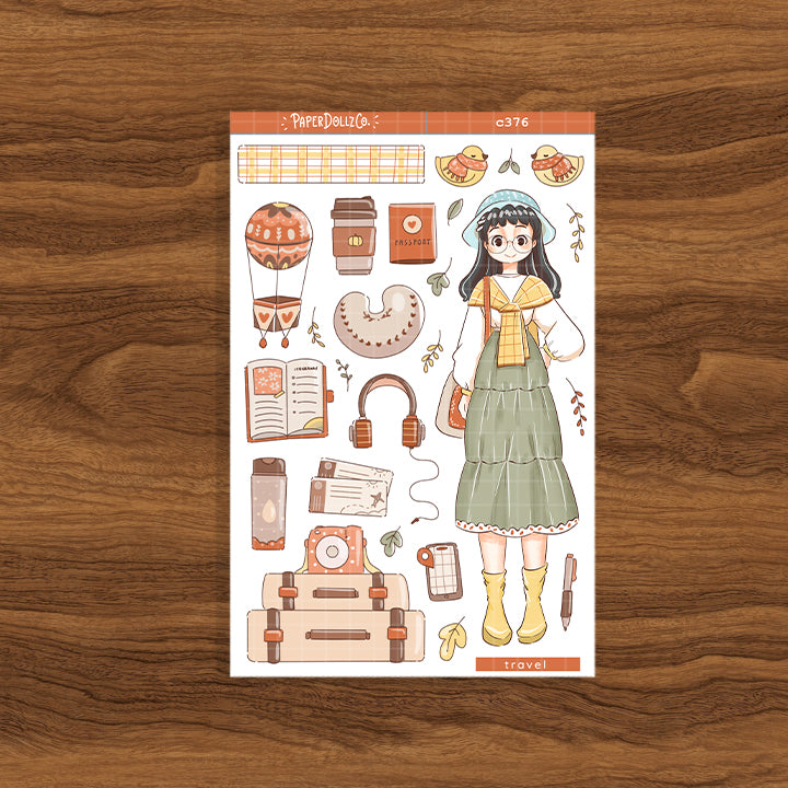 Travel | Fabulous Fall | Collection Stickers | C376