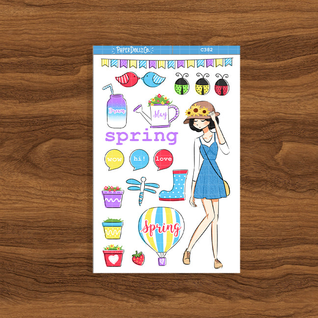 Spring Collections Sticker | C382