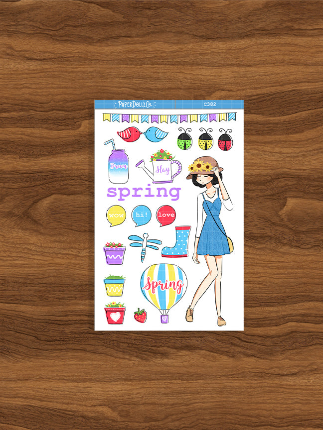 Spring Collections Sticker | C382