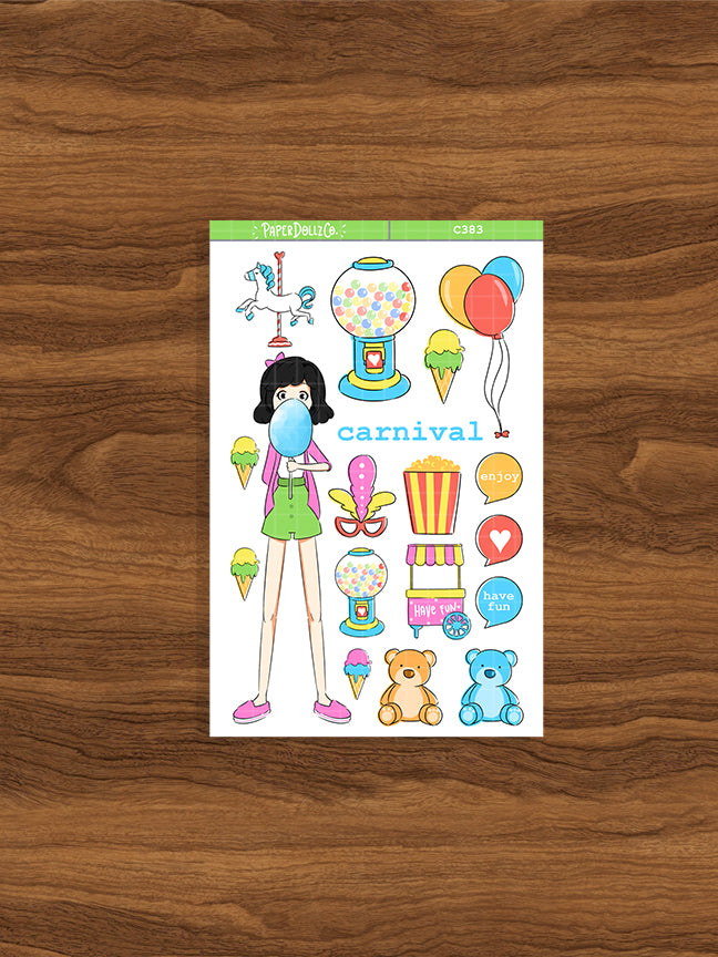 Carnival Collections Sticker | C383
