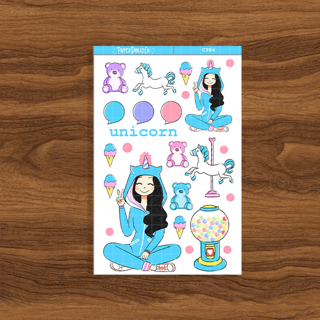 Carnival Collections Sticker | C384
