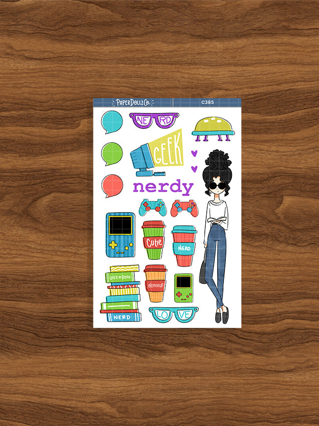 Nerdy Collections Sticker | C385