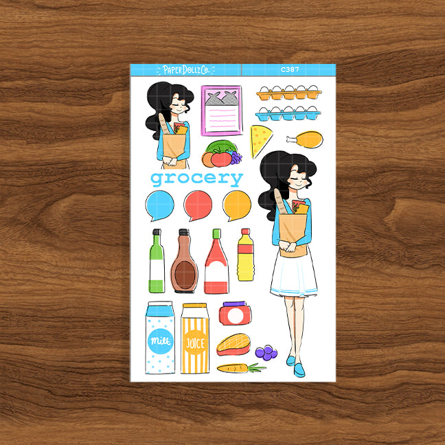 Grocery Collections Sticker | C387