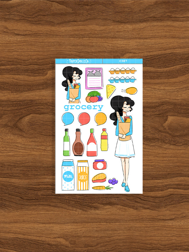 Grocery Collections Sticker | C387