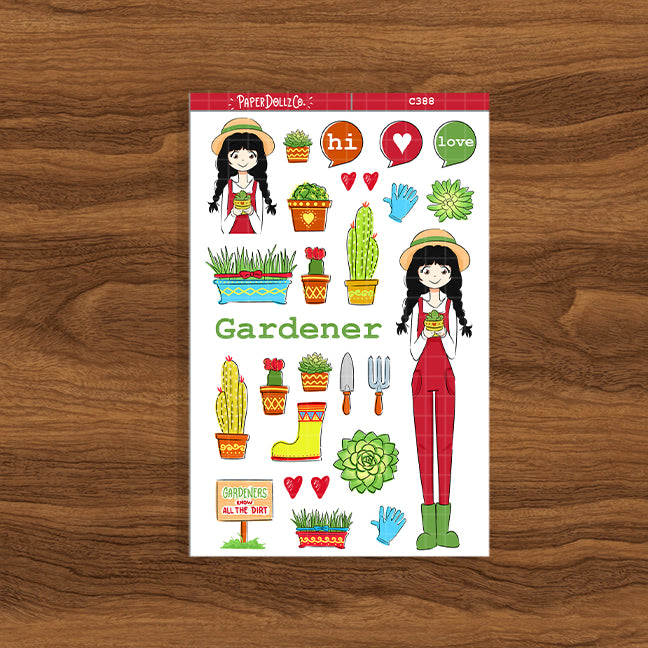 Gardening Collections Sticker | C388