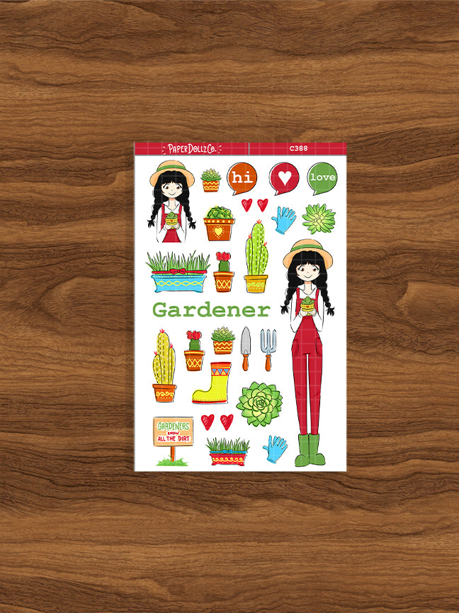 Gardening Collections Sticker | C388