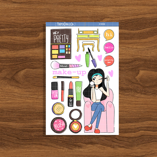 Make Up Collections Sticker | C392