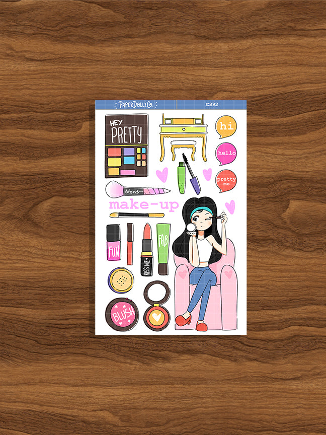 Make Up Collections Sticker | C392