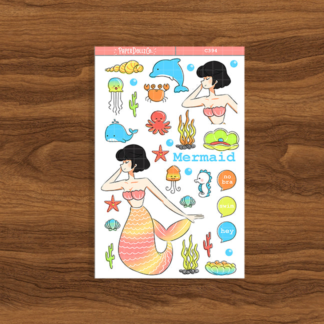 Mermaid Collections Sticker | C394