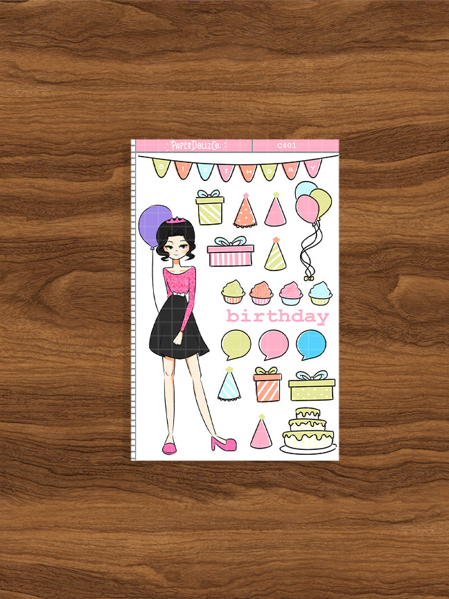 Birthday | Collection Sticker | C401