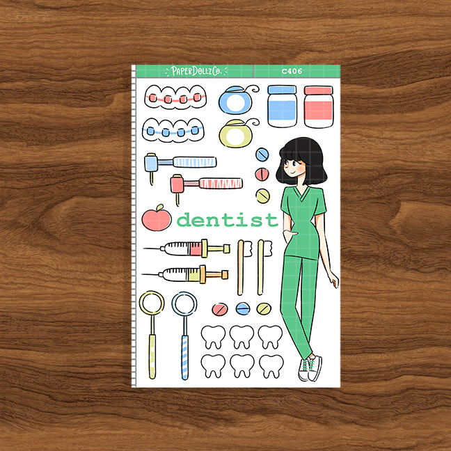 Dentist Collections Sticker | C406
