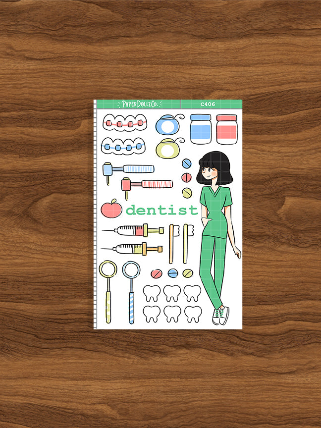 Dentist Collections Sticker | C406