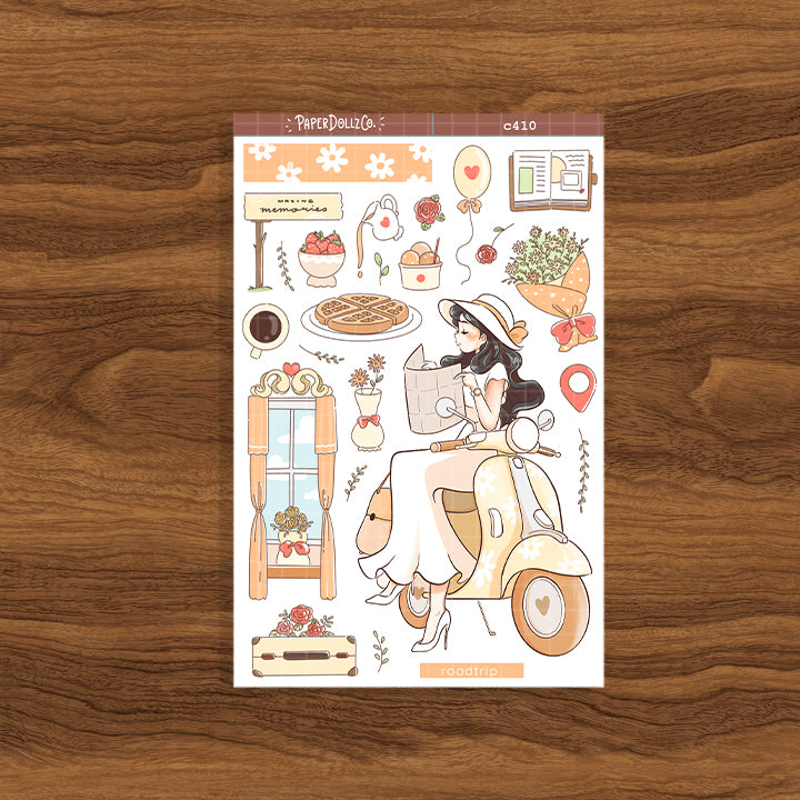 Roadtrip | Wanderlust | Collection Stickers | C410
