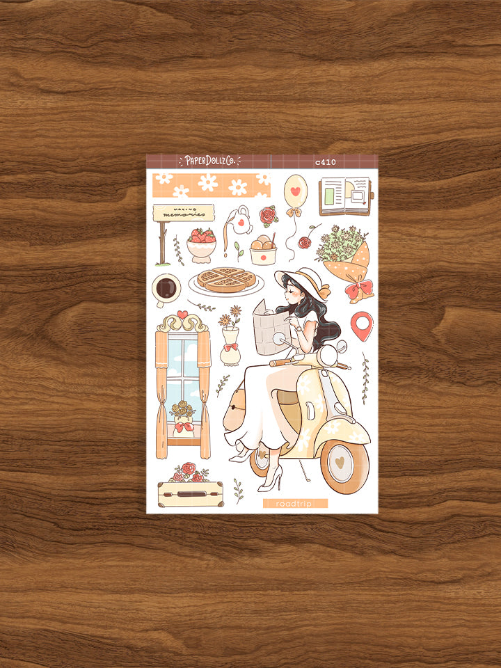 Roadtrip | Wanderlust | Collection Stickers | C410