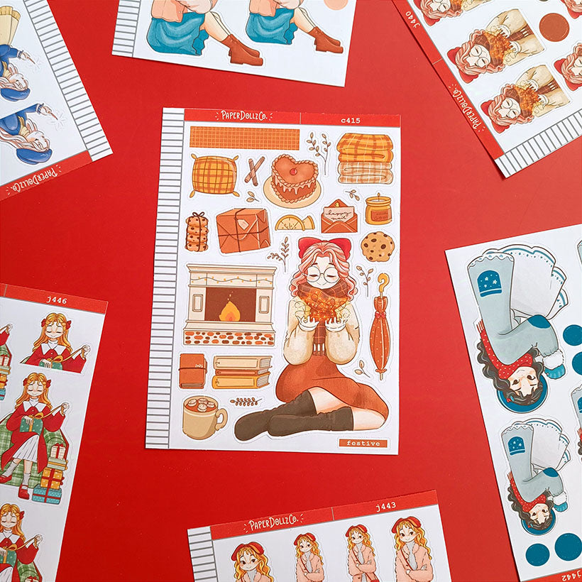 Festive | Winter Solstice | Collection Stickers | C415