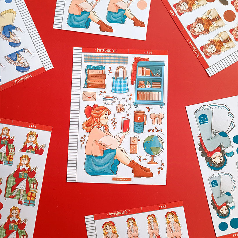 Winter | Winter Solstice | Collection Stickers | C416