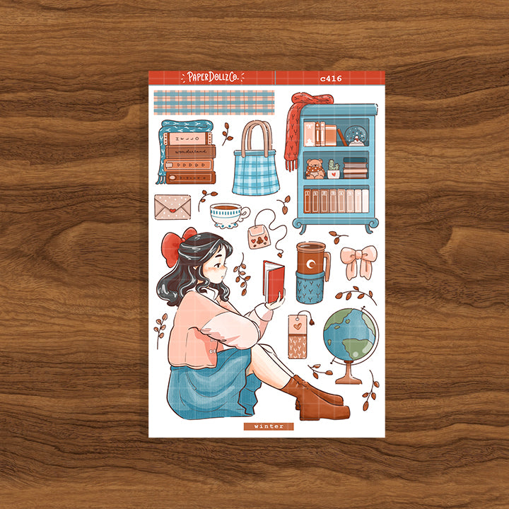 Winter | Winter Solstice | Collection Stickers | C416