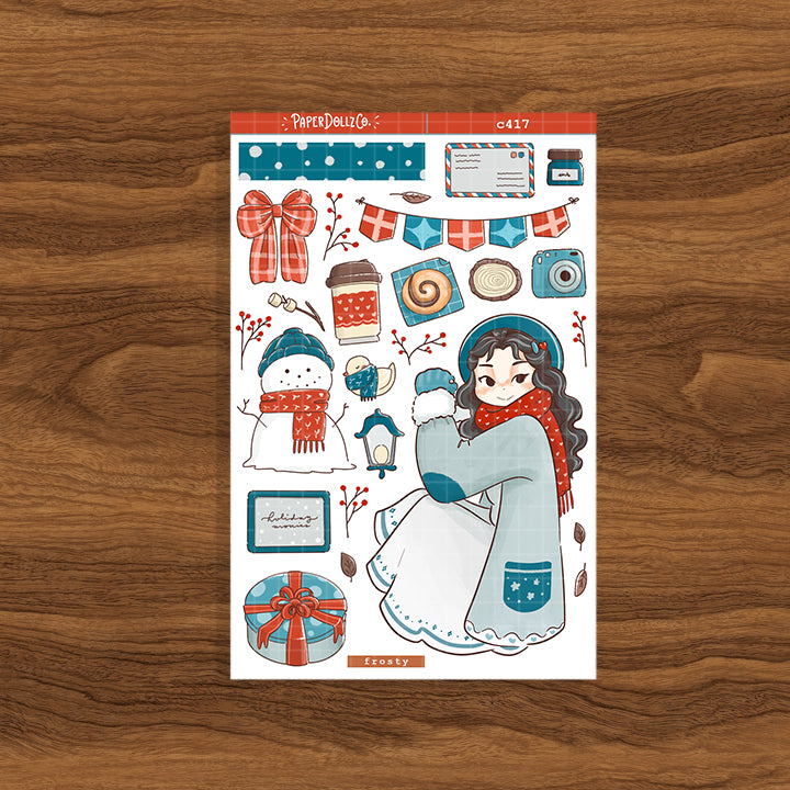 Frosty | Winter Solstice | Collection Stickers | C417