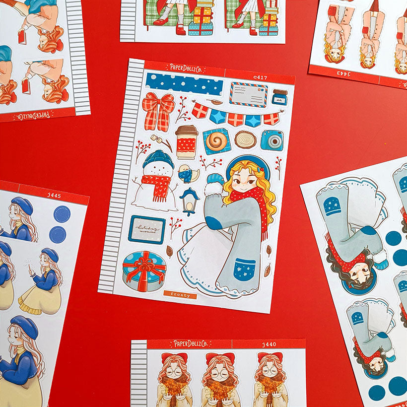 Frosty | Winter Solstice | Collection Stickers | C417