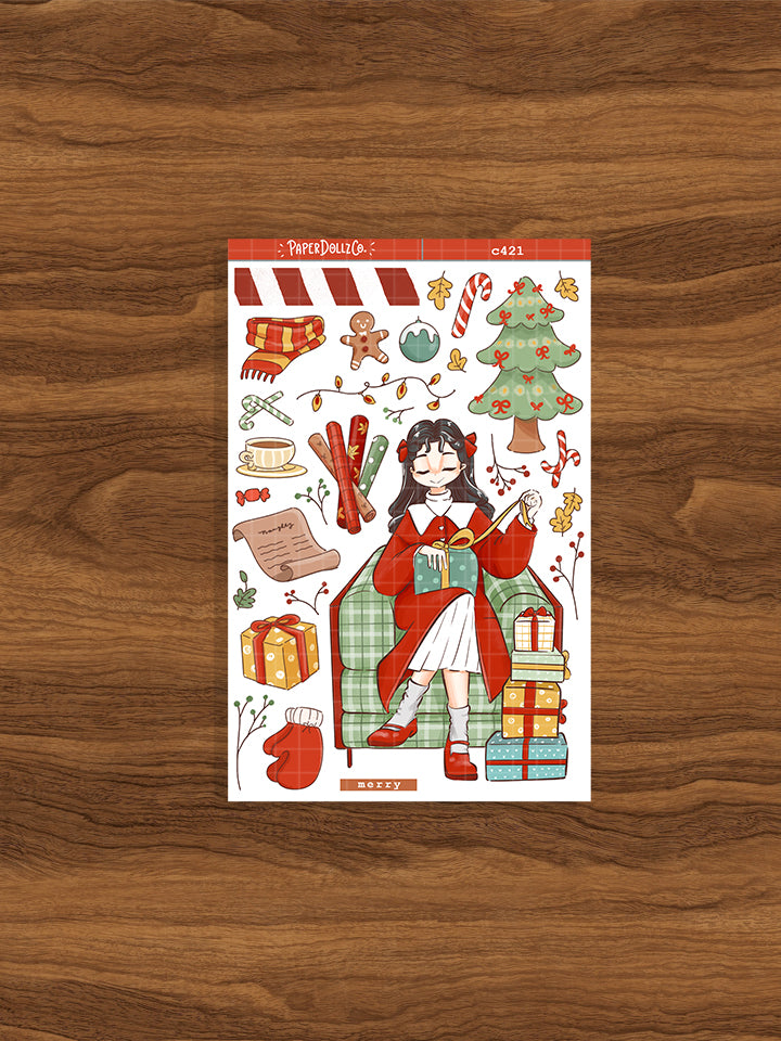 Merry | Winter Solstice | Collection Stickers | C421