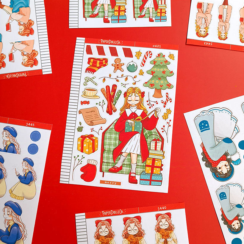 Merry | Winter Solstice | Collection Stickers | C421