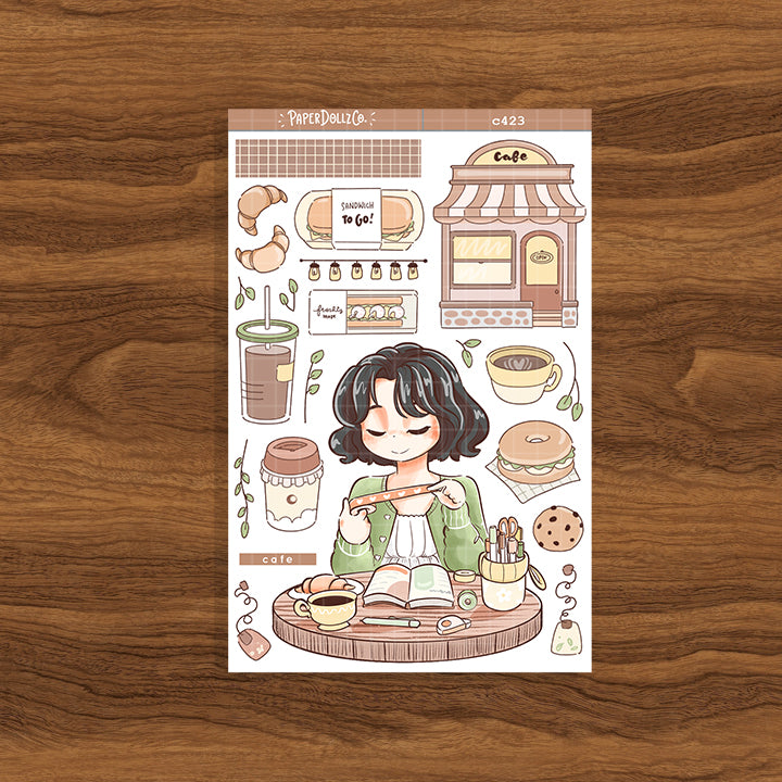 Cafe | Planner Girl | Collection Stickers | C423