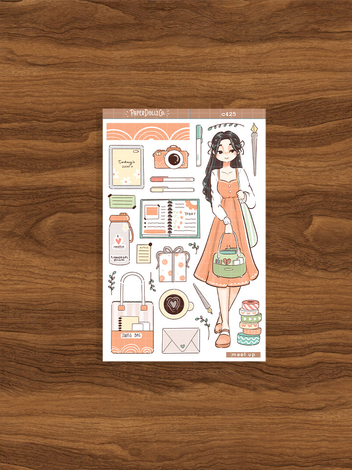 Meet Up | Planner Girl | Collection Stickers | C425
