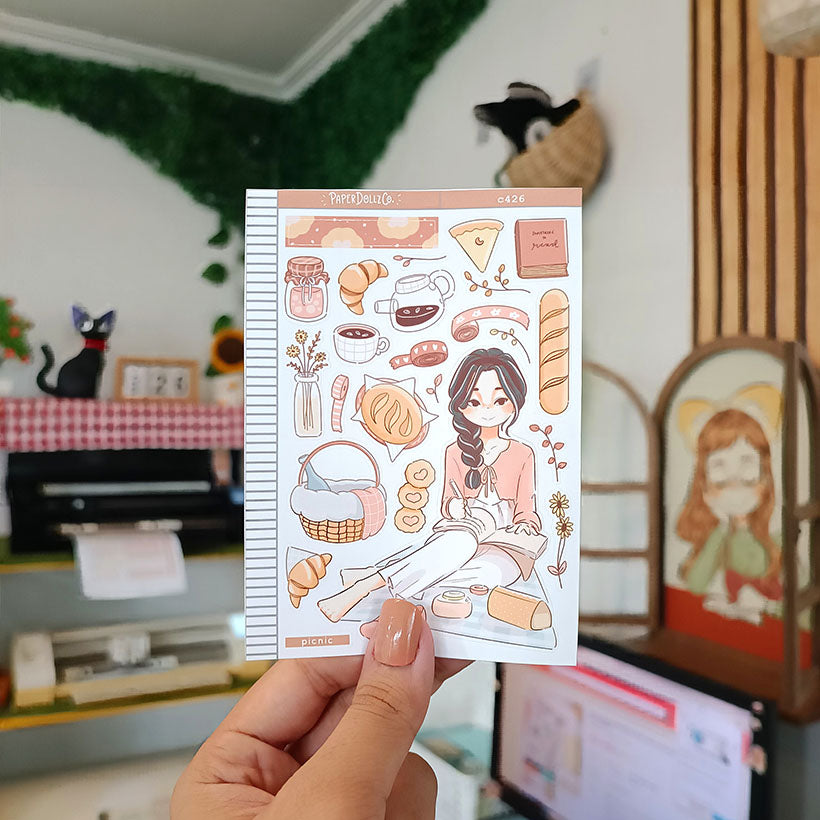 Picnic | Planner Girl | Collection Stickers | C426