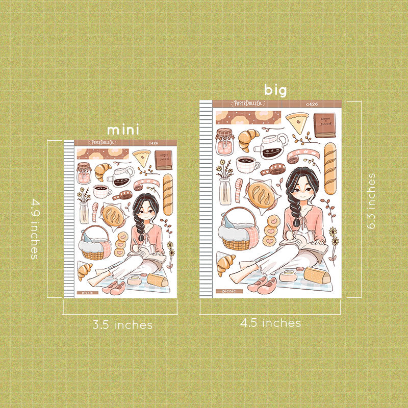 Picnic | Planner Girl | Collection Stickers | C426