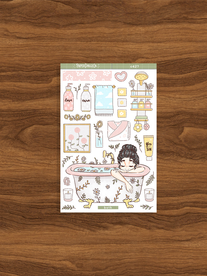 Bath | Reclaiming My Radiance | Collection Stickers | C427