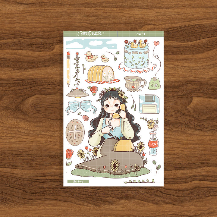 Thrive | Reclaiming My Radiance | Collection Stickers | C431