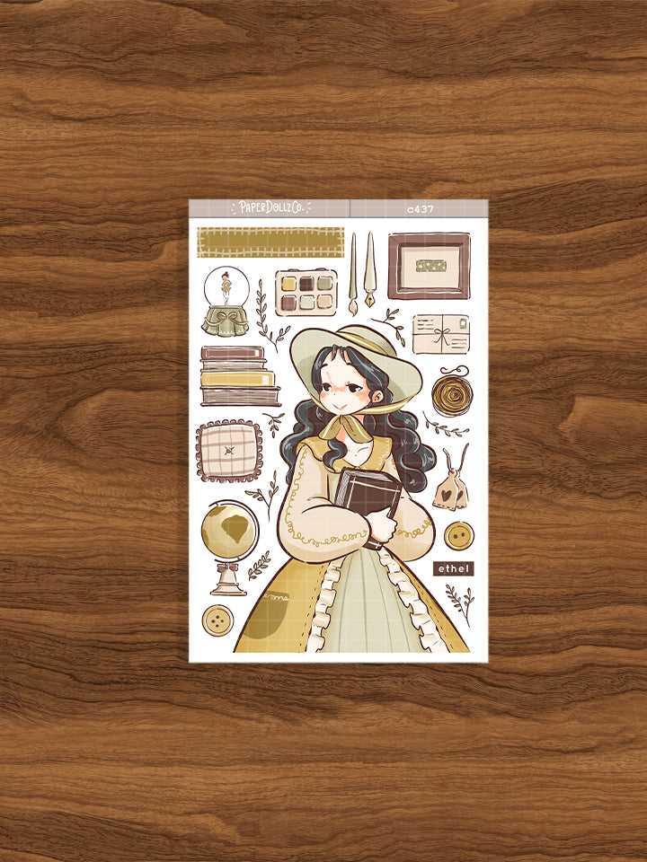 Ethel | Victorian Muses | Collection Stickers | C437
