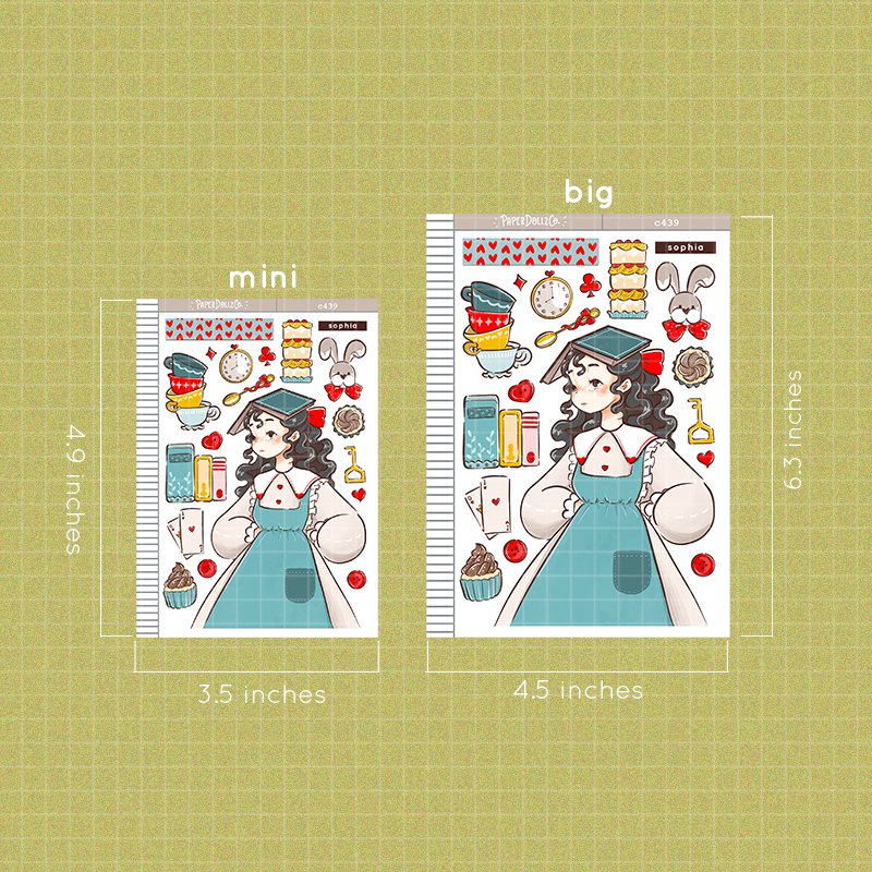 Sophia | Victorian Muses | Collection Stickers | C439