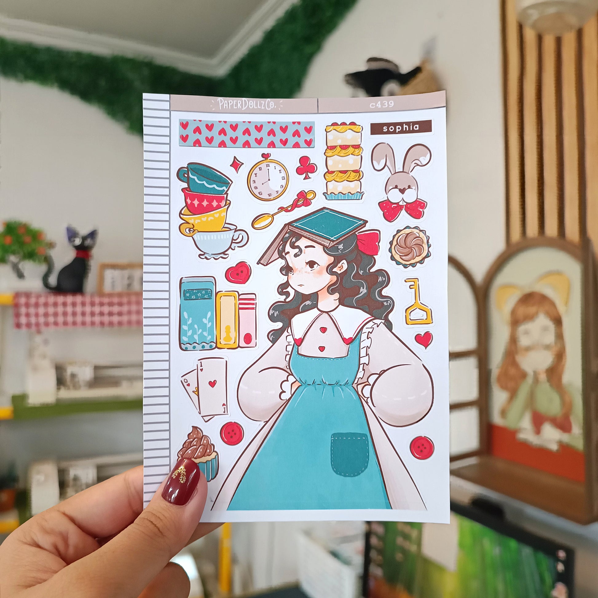 Sophia | Victorian Muses | Collection Stickers | C439