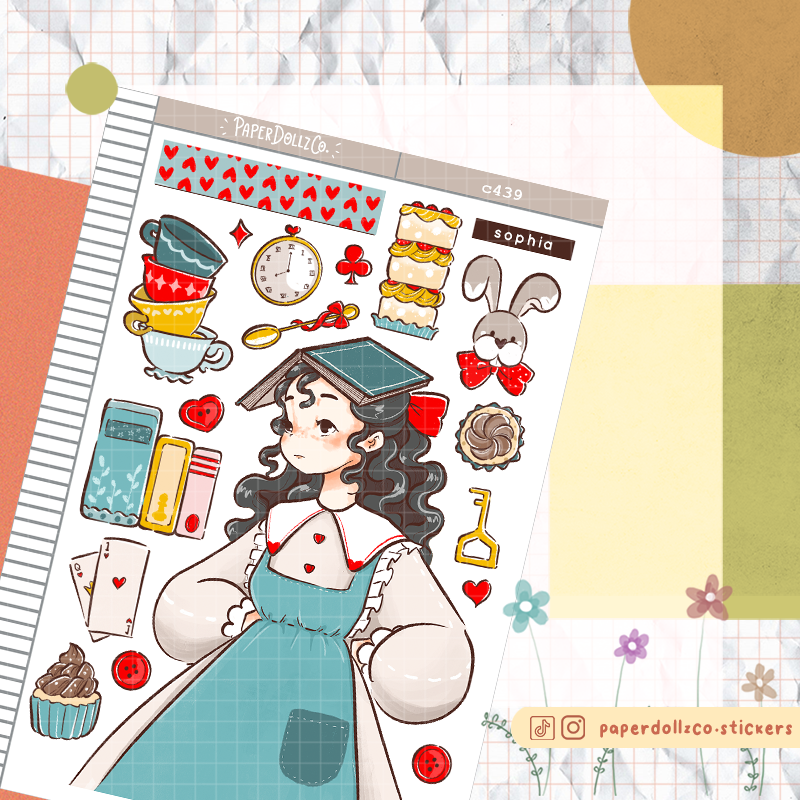 Sophia | Victorian Muses | Collection Stickers | C439