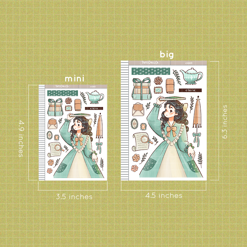 Clara | Victorian Muses | Collection Stickers | C440