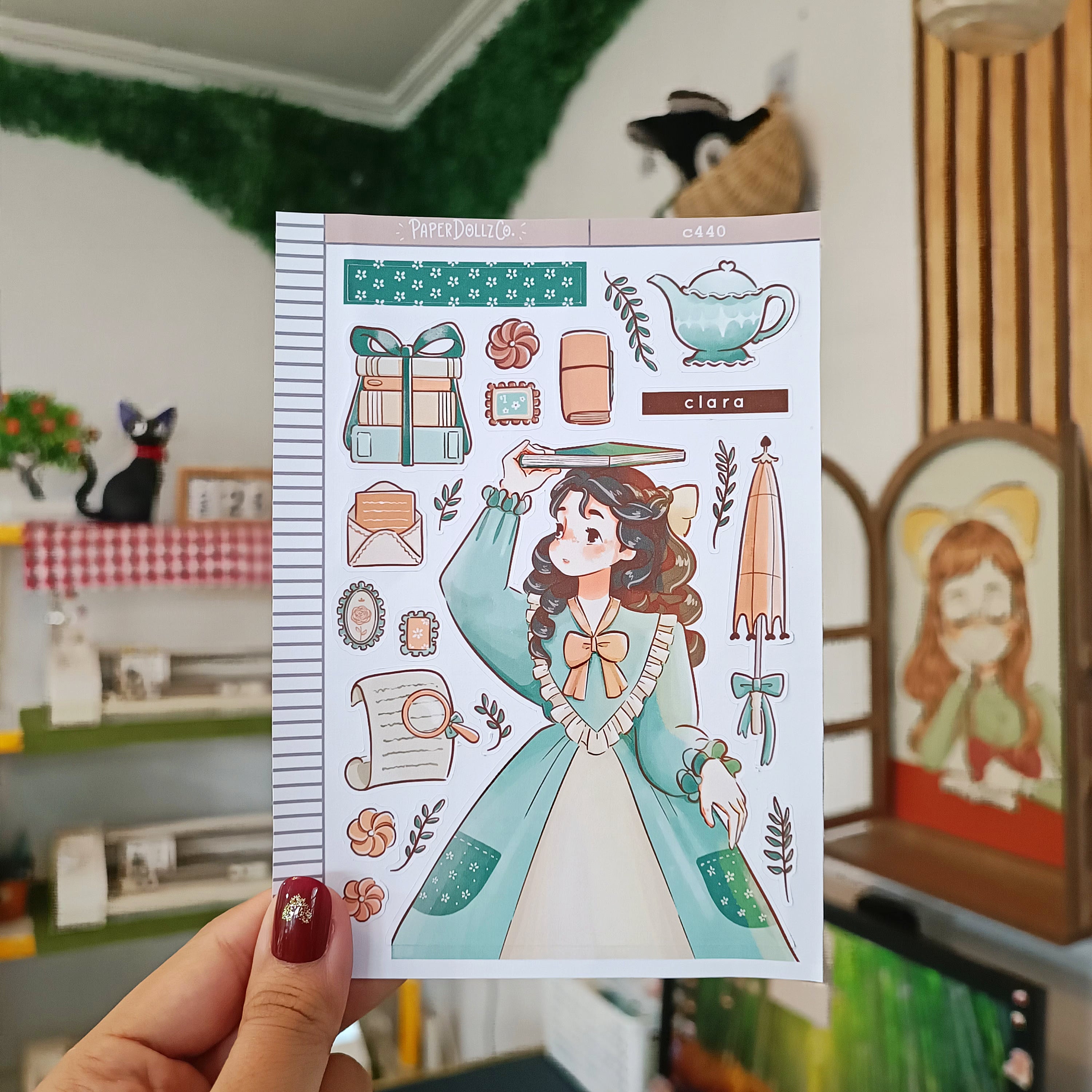 Clara | Victorian Muses | Collection Stickers | C440