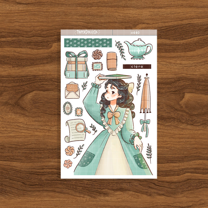 Clara | Victorian Muses | Collection Stickers | C440