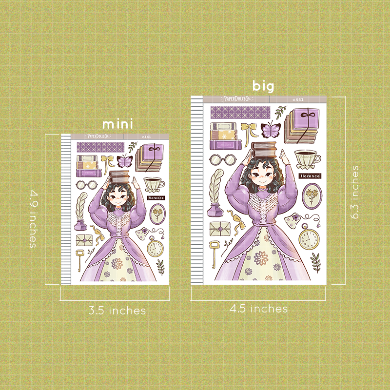 Florence | Victorian Muses | Collection Stickers | C441