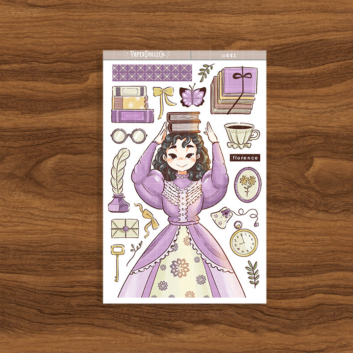 Florence | Victorian Muses | Collection Stickers | C441
