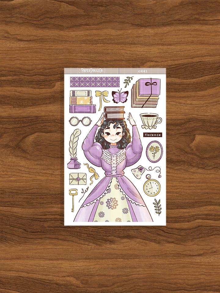 Florence | Victorian Muses | Collection Stickers | C441