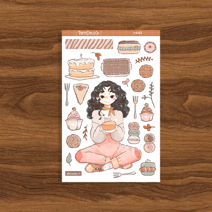Dessert | Cozy Harvest | Collection Stickers | C442