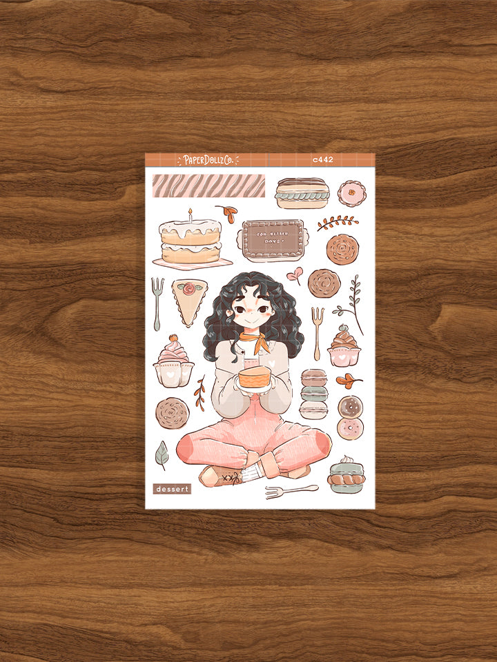 Dessert | Cozy Harvest | Collection Stickers | C442