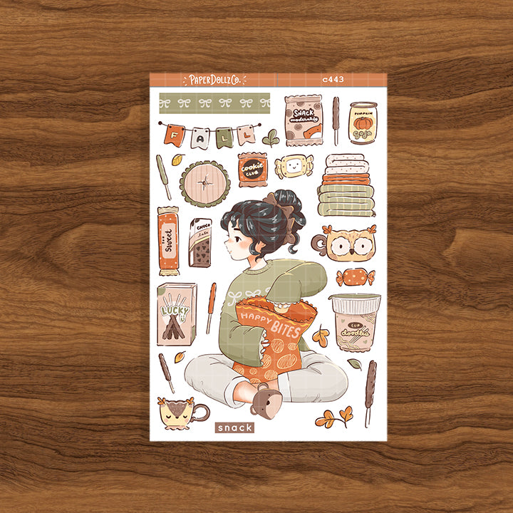 Snack | Cozy Harvest | Collection Stickers | C443